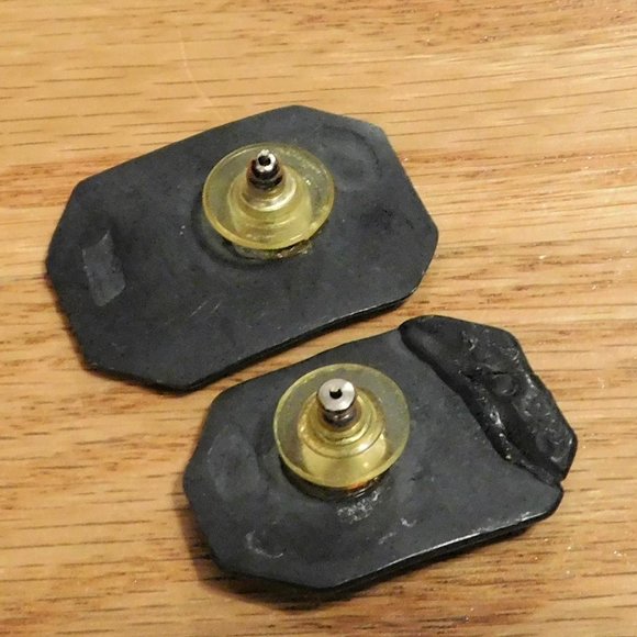 Retro Geometric Earrings - Picture 4 of 4